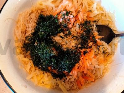 Bulvių blynai su grybais grietinėje Žingsnis 3