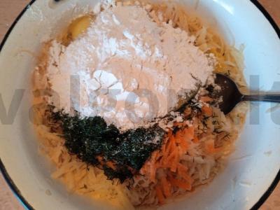 Bulvių blynai su grybais grietinėje Žingsnis 5