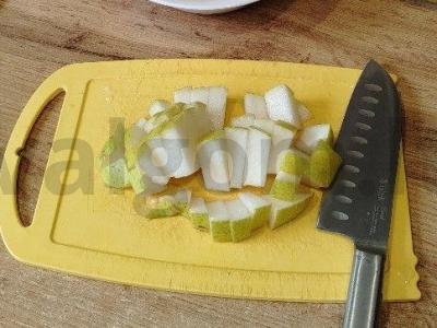 Kriaušių tartas su vanile Žingsnis 1