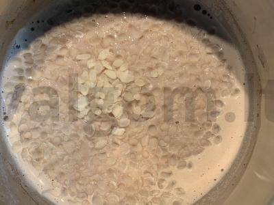 Šokoladiniai ryžių dribsniai su bananais Žingsnis 2