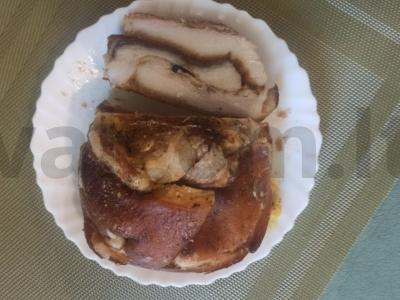 Skani kiaulienos odelių ritinėlis Žingsnis 7