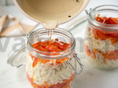 Kopūstai su krienais žiemai Žingsnis 7