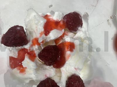 Ledai „Avietinis sapnas“ Žingsnis 3