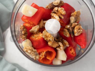 Riešutų adžika Žingsnis 1