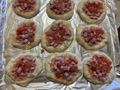 Mokyklinė pica „Upletai-ka“ Žingsnis 7