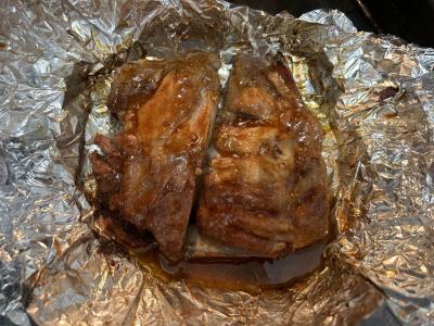 Kiaulienos šonkauliai su terijaki padažu ir medumi Žingsnis 4