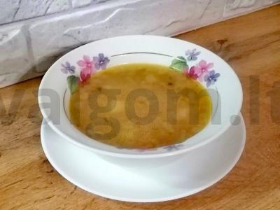 Vegetariškas sriuba su lęšiais Žingsnis 6