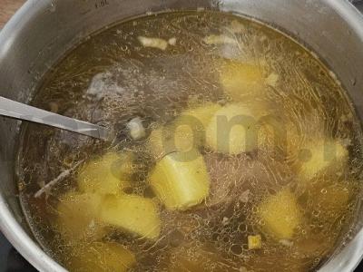 Šurpa ant jautienos kaulo Žingsnis 5