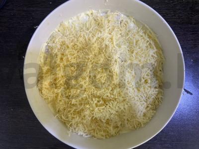 Sultingas salotas su vištiena, ananasais ir graikiniais riešutais Žingsnis 10