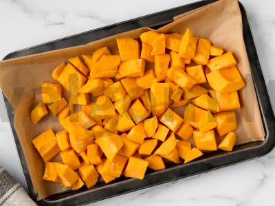 Moliūgų pyragas su maskarponė Žingsnis 1