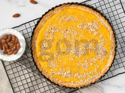 Moliūgų pyragas su maskarponė Žingsnis 7