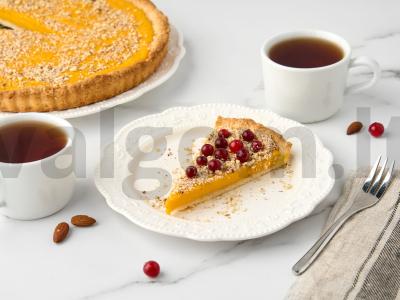 Moliūgų pyragas su maskarponė pagrindine nuotrauka