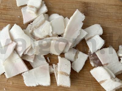 Bulvės-harmonikė folijoje Žingsnis 2