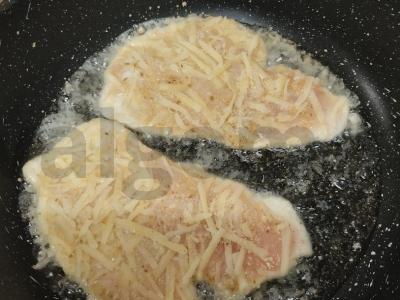 Vištienos krūtinėlė sūrio plutele Žingsnis 6