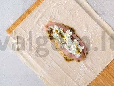 Vištiena filo tešloje Žingsnis 4