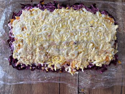 Silkė po šubomis ritinyje Žingsnis 5