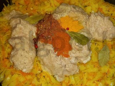 Daržovių troškinys „Kapuštin“ Žingsnis 4