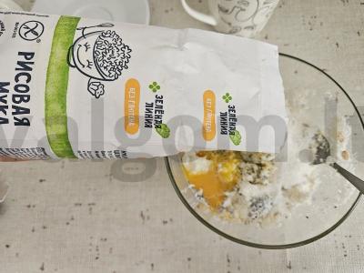 Švelnūs varškėčiai su chia sėklomis Žingsnis 3