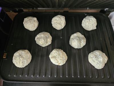 Švelnūs varškėčiai su chia sėklomis Žingsnis 4