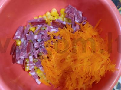 Salotas „Morkų fejerija“ Žingsnis 3