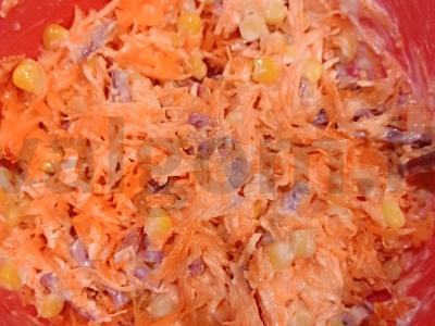 Salotas „Morkų fejerija“ Žingsnis 5