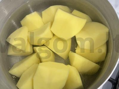 Kystybė iš armėniškos lavašo Žingsnis 1