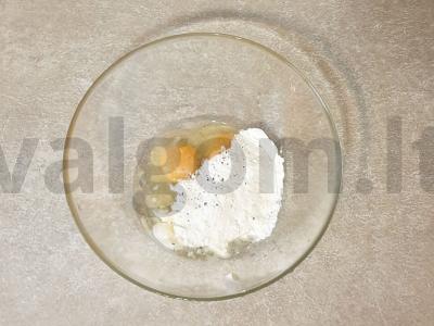 Plačiakė su krapais Žingsnis 2