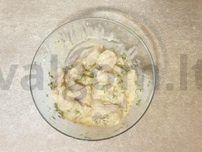 Plačiakė su krapais Žingsnis 4