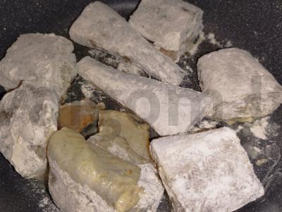 Keptas menkė su svogūnais Žingsnis 2