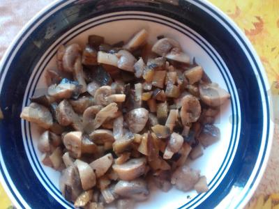 Makaronai su grybais sojų padaže Žingsnis 3