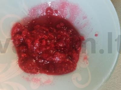 Mažai kaloringas čia pudingas su uogomis Žingsnis 2