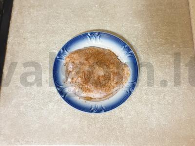 Aromatingas vištienos filė, kepta su daržovėmis Žingsnis 2