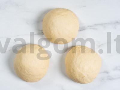 Japonų pieno tostų duona Žingsnis 6