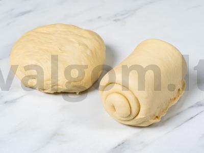 Japonų pieno tostų duona Žingsnis 7