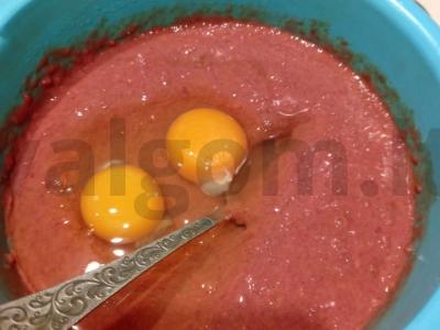 Kepenų ritinys su morkomis Žingsnis 3