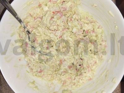 Krabų ritinys Žingsnis 5