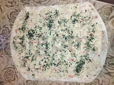 Krabų ritinys Žingsnis 6