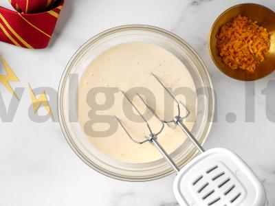 Morkų keksiukai su grietinėlės glaistu Žingsnis 1