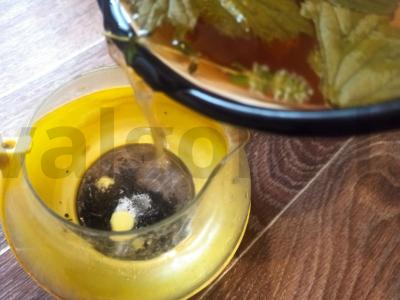 Arbatos gėrimas su juodaisiais serbentais, čiobreliais ir imbieru Žingsnis 2