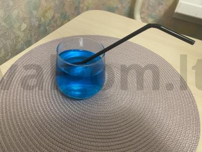 Be alkoholinis Blue Curacao pagrindine nuotrauka