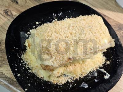 Namų tortas „Napoleonas“ su kremu pagrindine nuotrauka