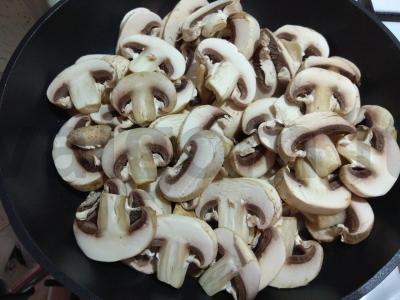 Prancūziškas grybų sriuba-pyragas Žingsnis 3