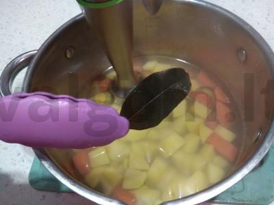 Prancūziškas grybų sriuba-pyragas Žingsnis 5