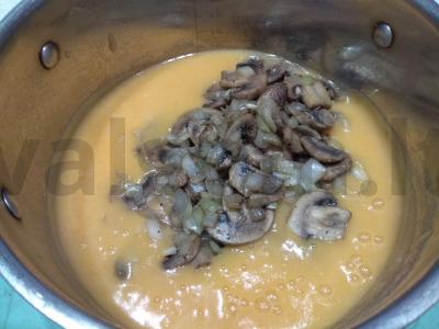 Prancūziškas grybų sriuba-pyragas Žingsnis 6