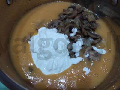 Prancūziškas grybų sriuba-pyragas Žingsnis 7