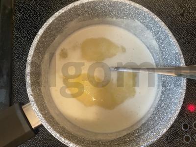 Kukurūzų mankšta su kokosų pienu Žingsnis 3