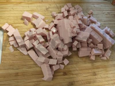 Olivje salotos su žirneliais Žingsnis 2