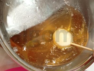 Desertas „Bala bayana“ su kokosų drožlėmis ir kondensuotu pienu Žingsnis 14