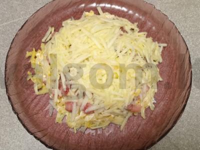 Silkė po šubomis su kiaušiniu, obuoliu ir barbaru Žingsnis 4