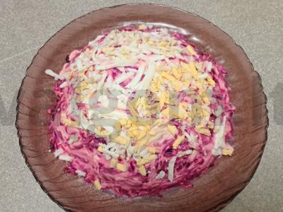 Silkė po šubomis su kiaušiniu, obuoliu ir barbaru Žingsnis 9